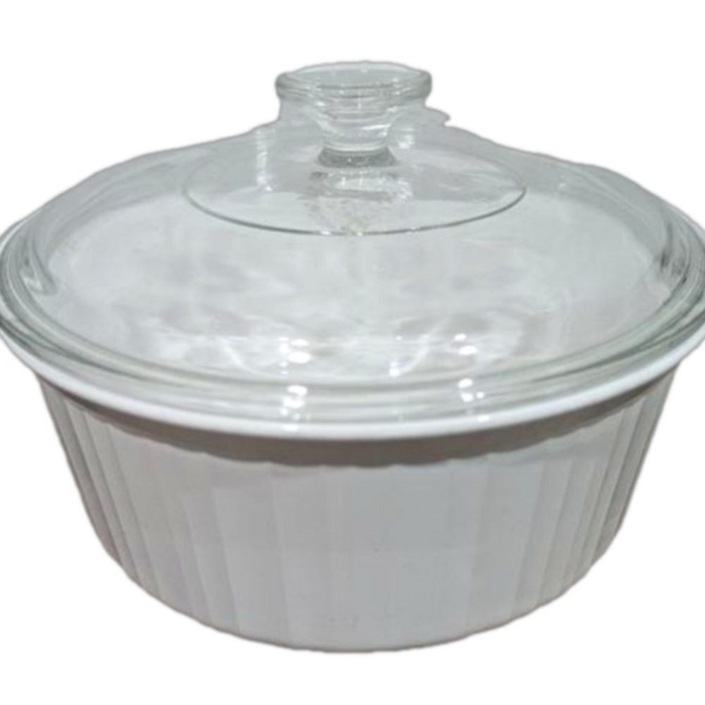 Corningware Glass Lidded Casserole Dish